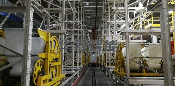 What is the box-type solution of the ASRS warehouse HUASHINE